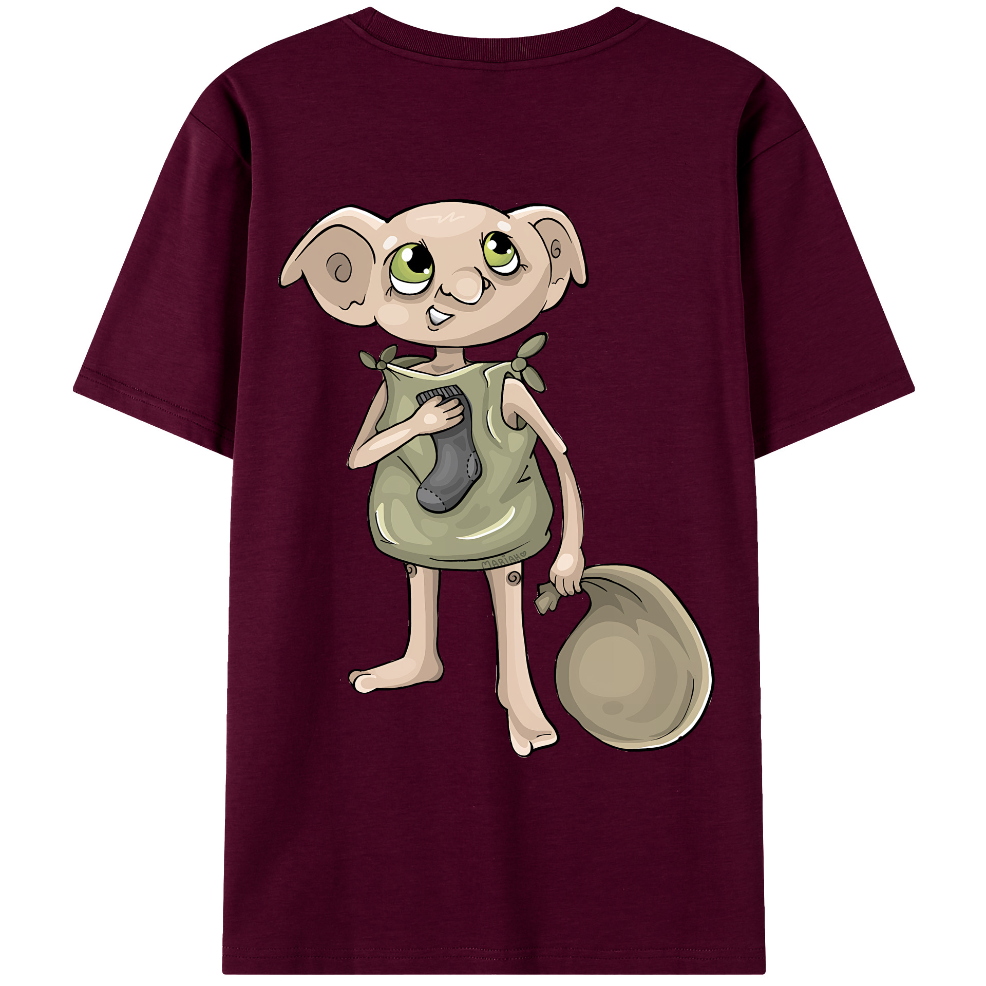 （画像用） Harry Potter ハリー・ポッターシリーズ レディース半袖Tシャツ(バックプリント)